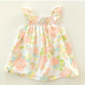 First Moments Smocked Dress